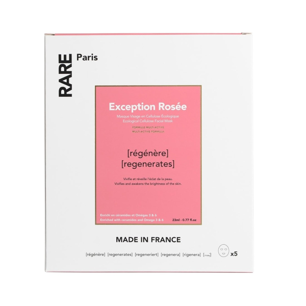 Rare Paris Exception Rosée - Відновлююча маска для обличчя (5шт) Rare Paris Exception Rosée - Відновлююча маска для обличчя (5шт)